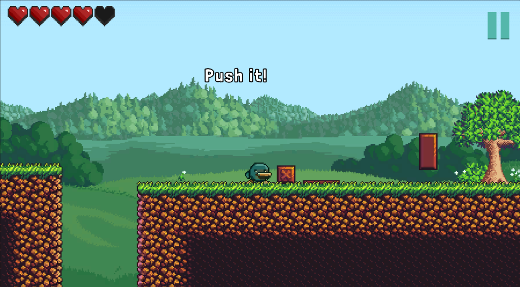 MarixFall Screenshot - Push puzzle